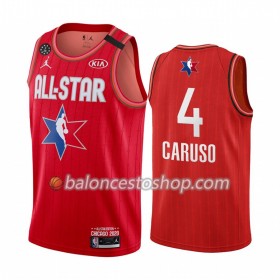 Camiseta Hombre NBA Los Angeles Lakers Alex Caruso 4 2020 All-Star Jordan Brand Rojo Swingman